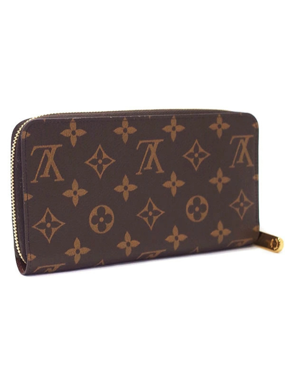 Louis Vuitton Round Zipper Monogram Zippy Long Wallet